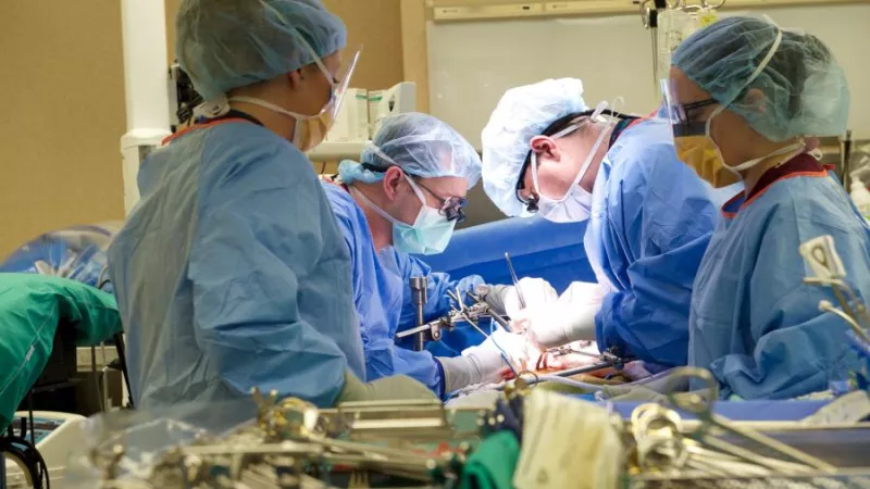 UI Organt Transplant Center surgeons
