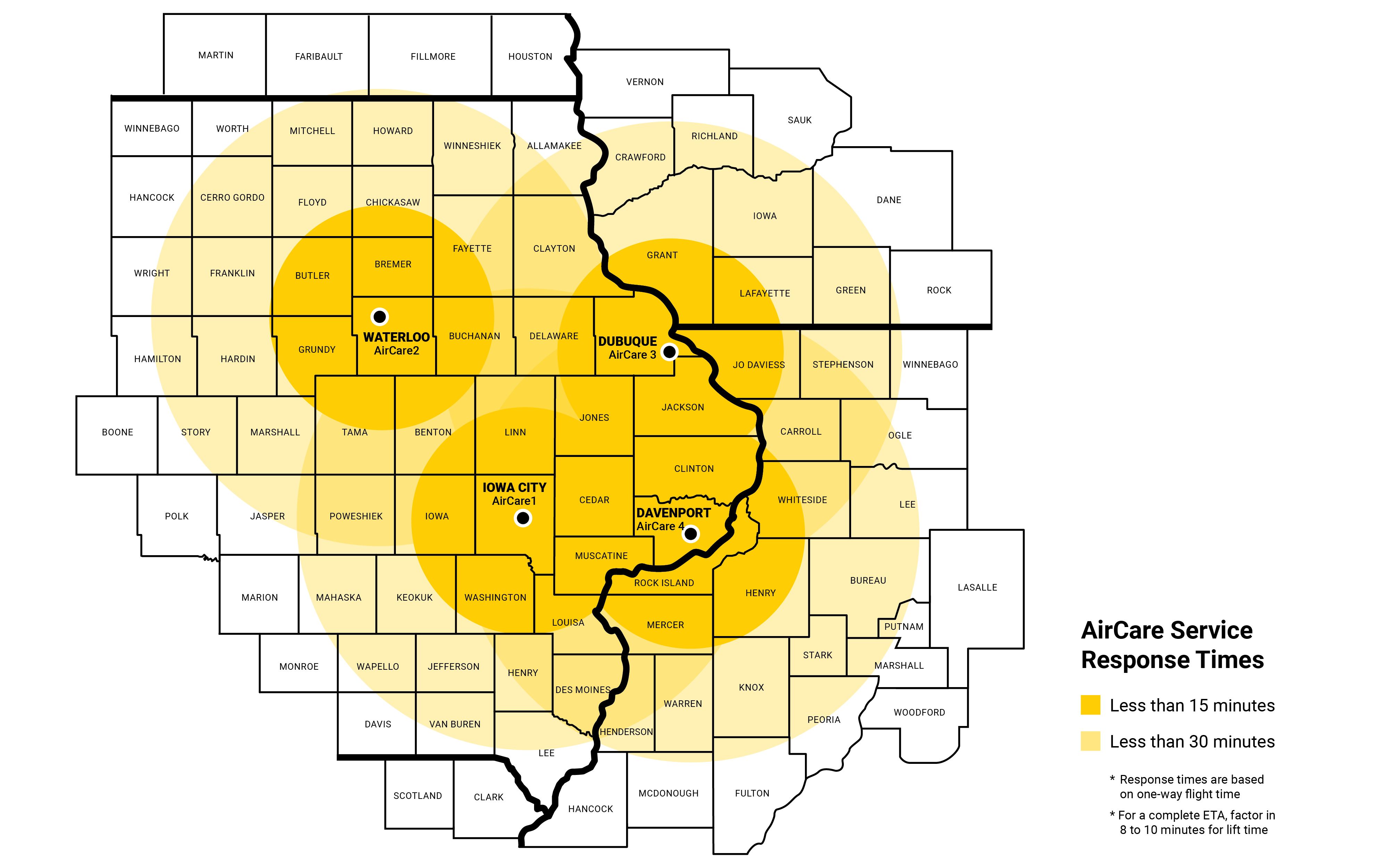 AirCare Response times