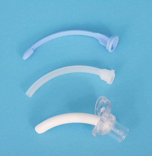 Plastic tracheostomy tube