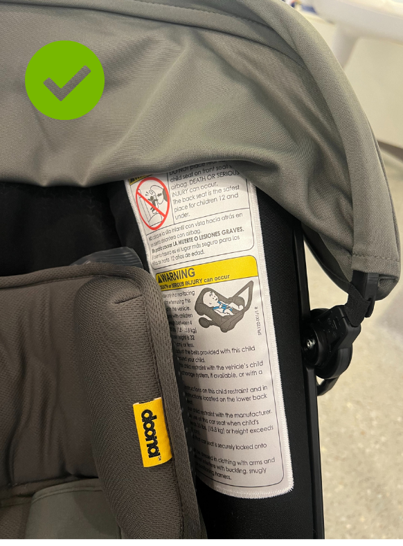 Real warning example