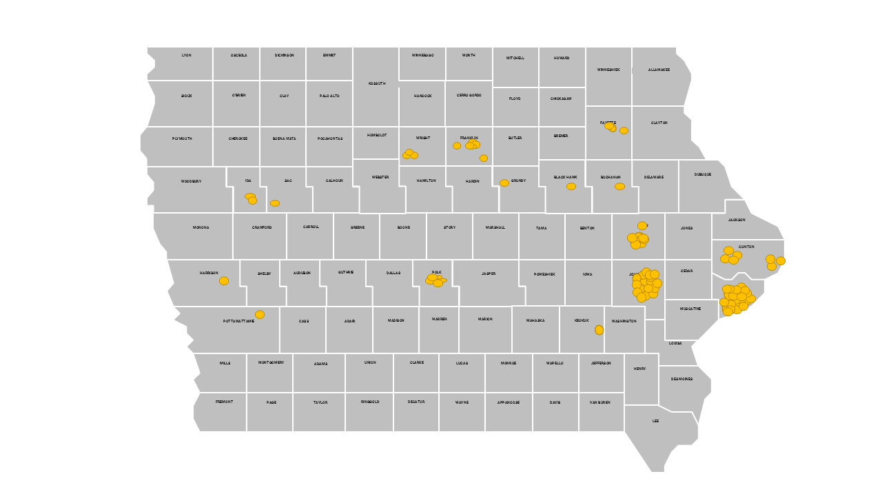 Project ADAM schools map 