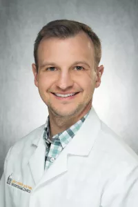 Dustin Lode, DNP, CRNA portrait