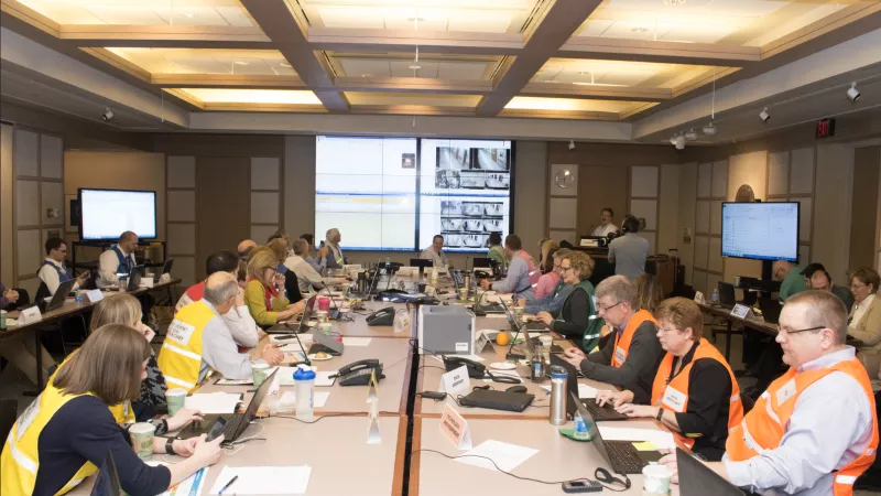 Command Center for the UI Stead Family Children's Hospital move