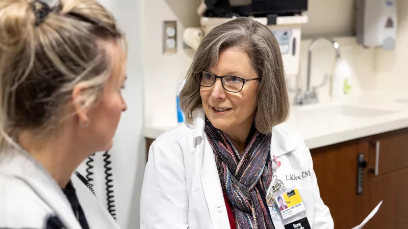 Gynecology appointment with nurse midwife, Laura Dellos