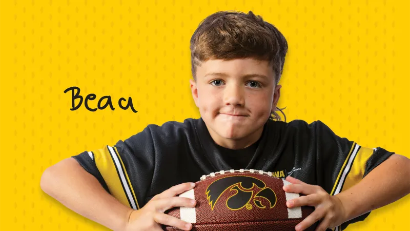 Kid Captain Beau Byers