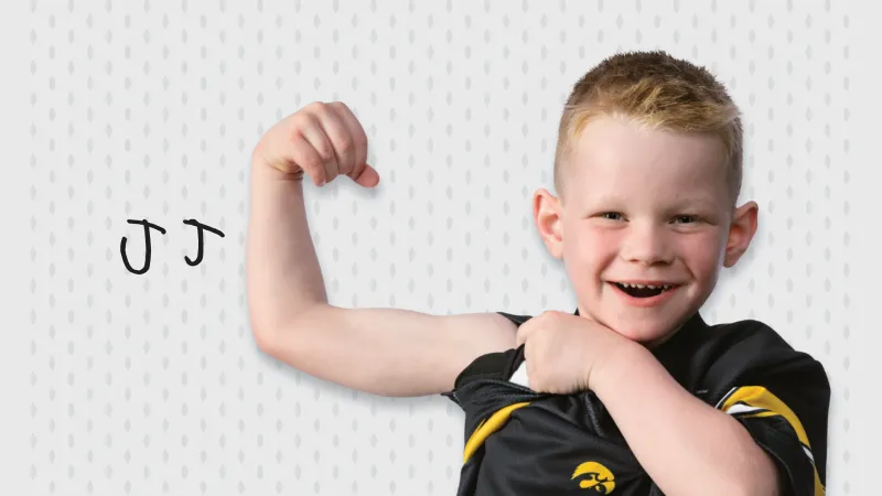 Kid Captain JJ ward