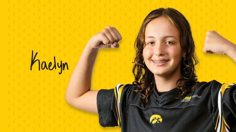 Kid Captain Kaelyn O'Brien