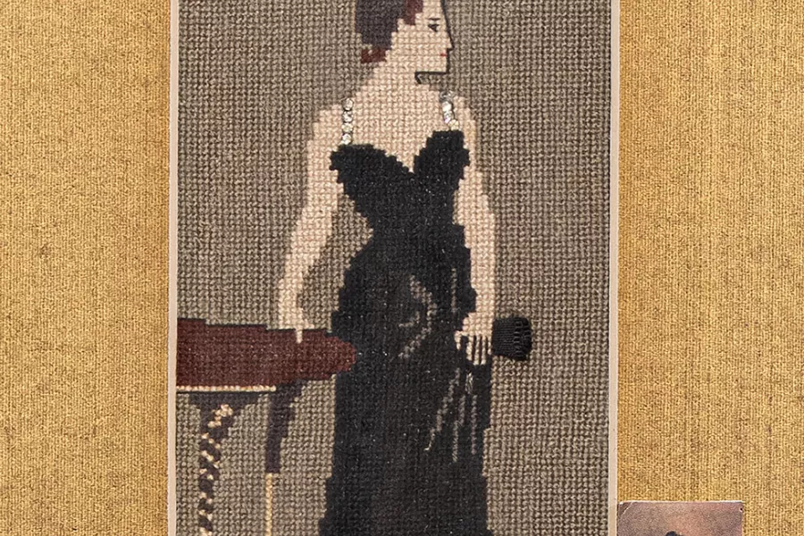 Cross-Stitch Compulsion: Work by Maxine Booth Hadfield in the UIHC Collection
