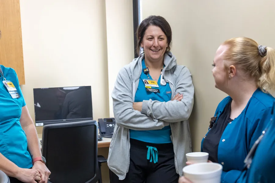 Reopening event with remarks and an open house at the 3 Center Family Medicine inpatient unit at the UI Health Care downtown campus on Friday, July 11, 2025. 