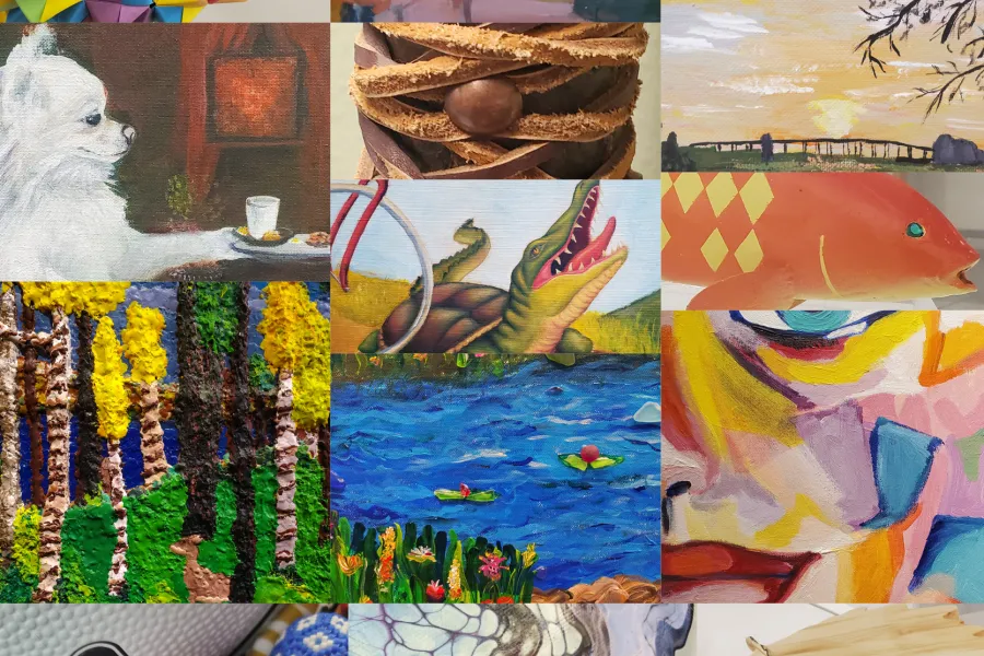 Staff Show Collage