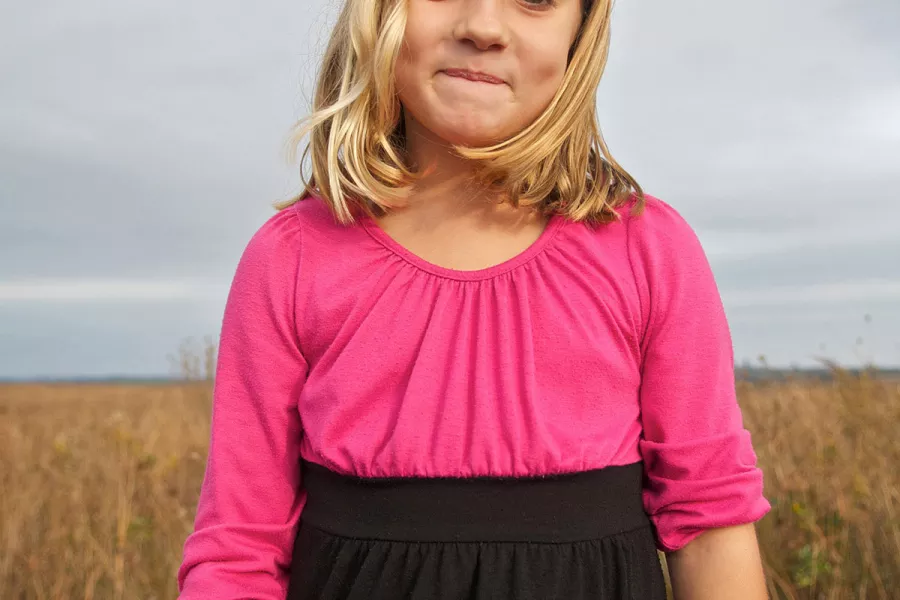 Sarah in Pink, near Bellevue, Iowa, digital C print