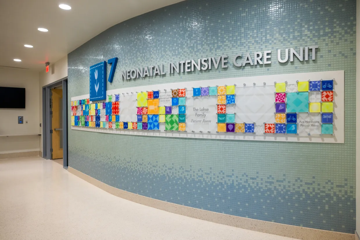 Level 7, Pediatric NICU Stead Family Children's Hospital