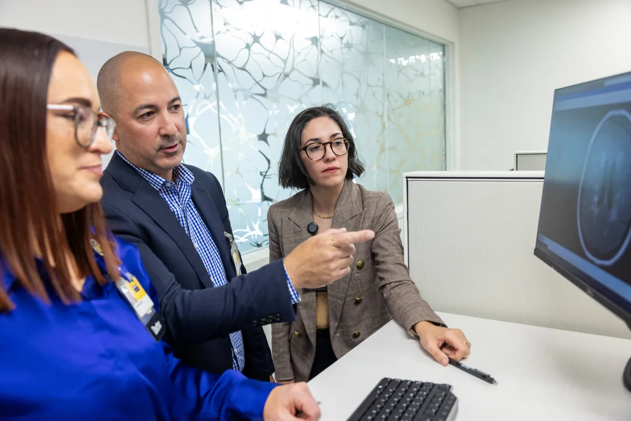 Providers looking at monitor