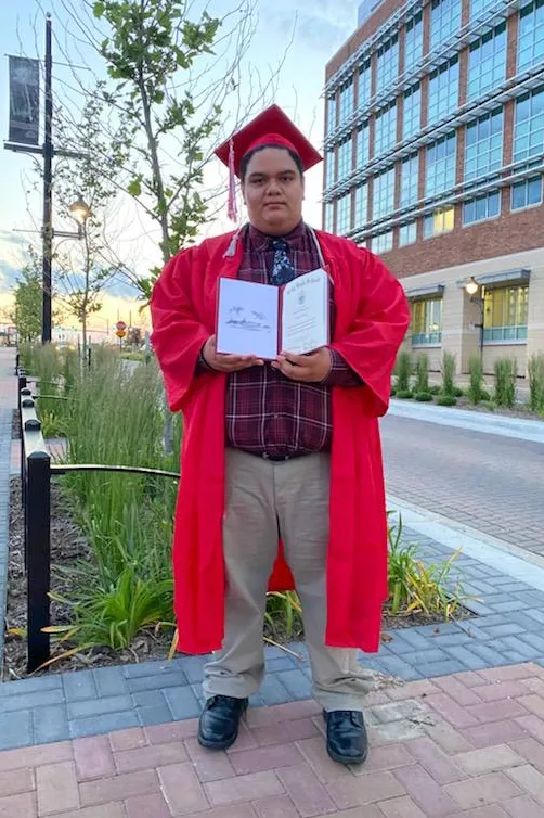 Issac Cortez graduation