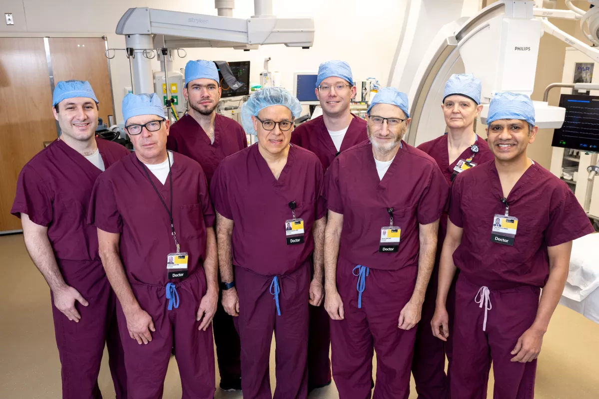 Group photo of the Electrophysiology Team