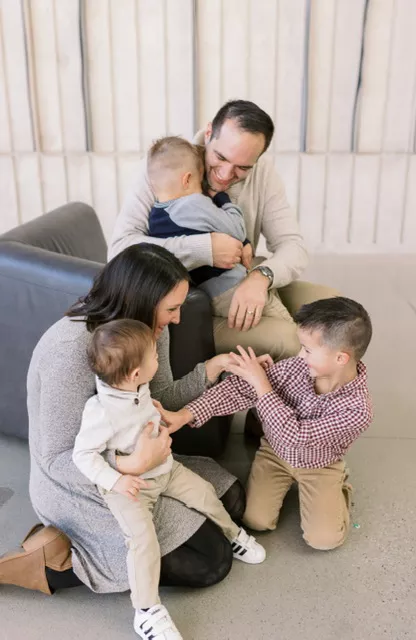 Hoak Family playing