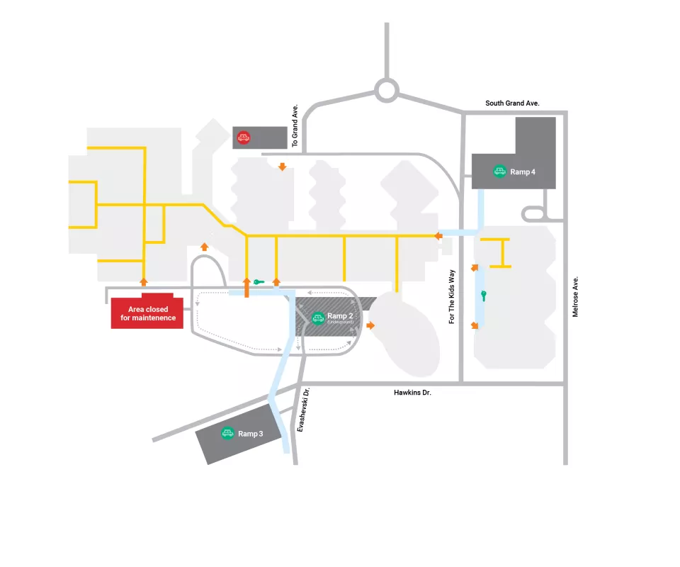 Parking Ramp 1 will be closed May 3-6 | University of Iowa Health Care