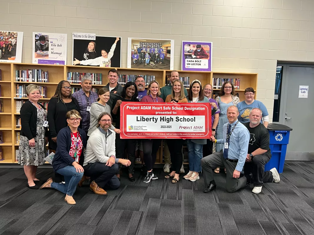 Liberty staff trained in CPR