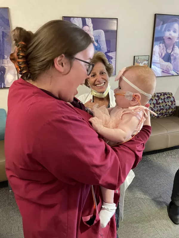 Evelyn Eilers preemie baby born at UI Health Care