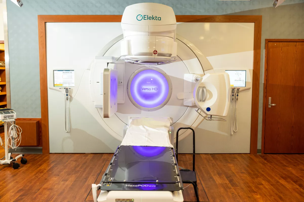 External beam radiation therapy