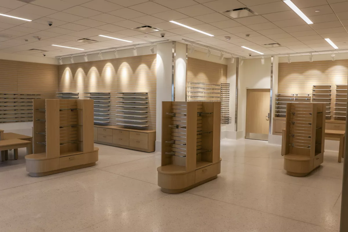 Retail pharmacy space at the NL Campus