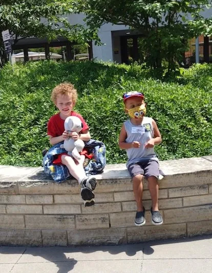 DeShawn and Jakori dialysis patients UI Health Care SFCH