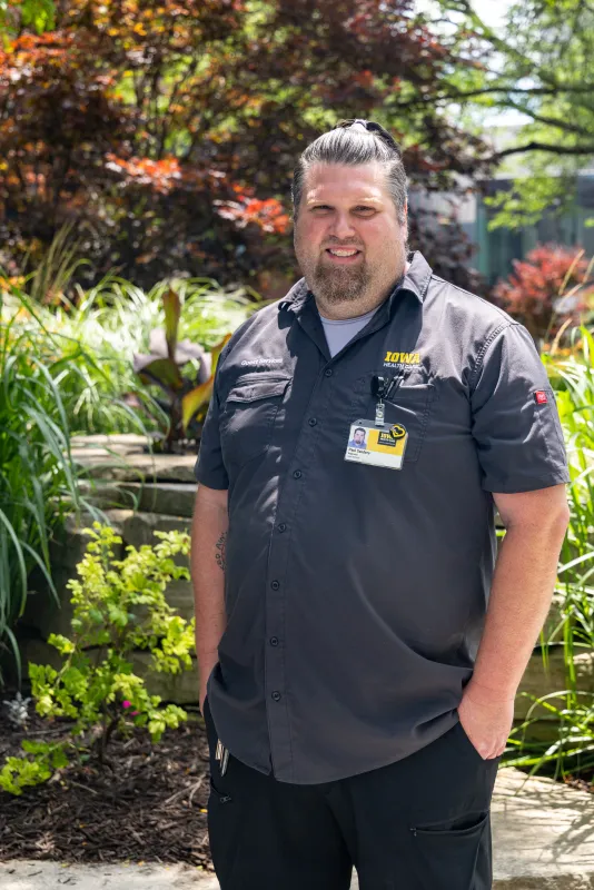 Paul Sanders, valet supervisor