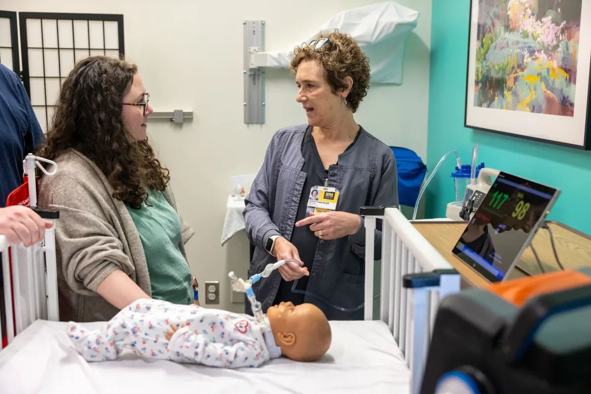 NICU trach simulation