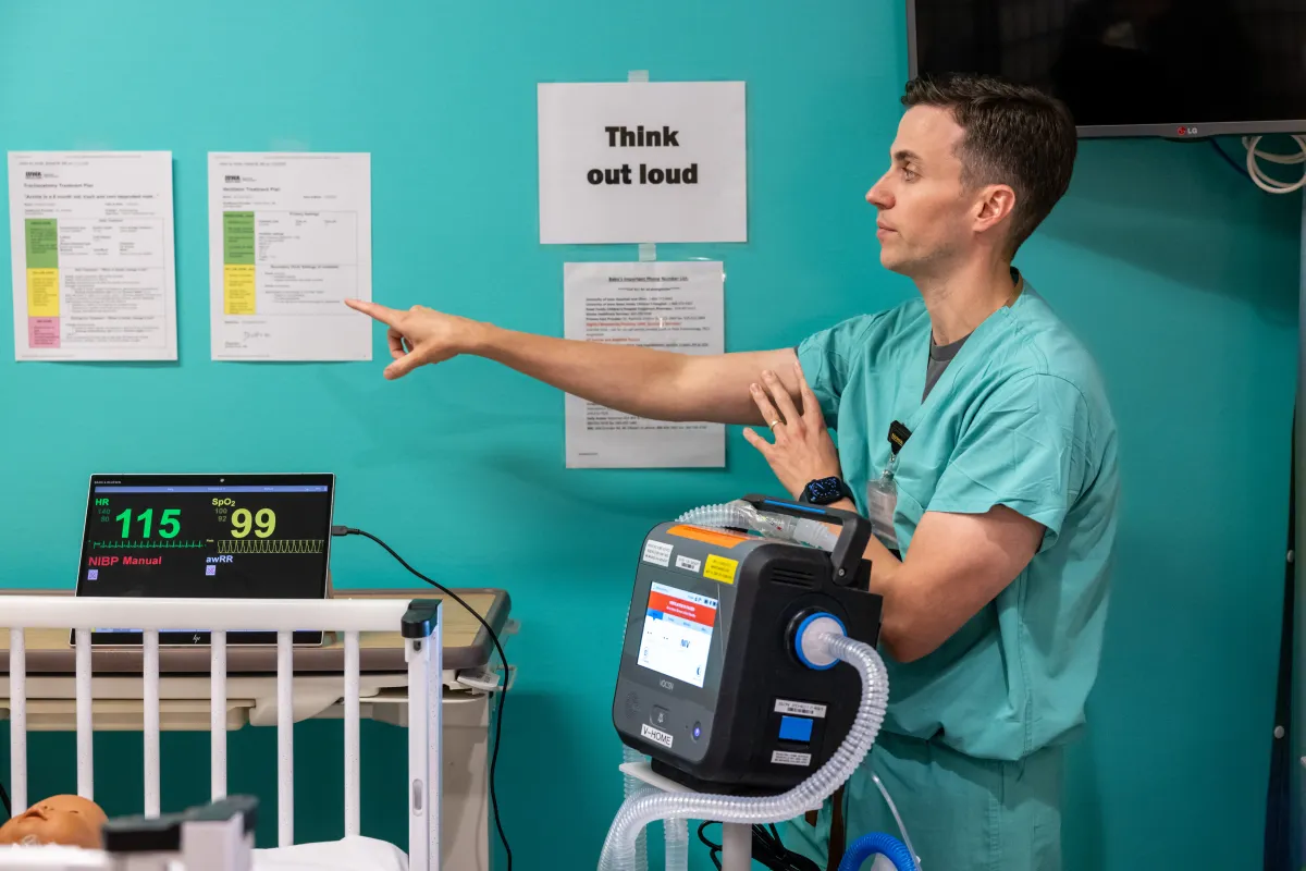 Daniel Hinds, MD NICU simulation