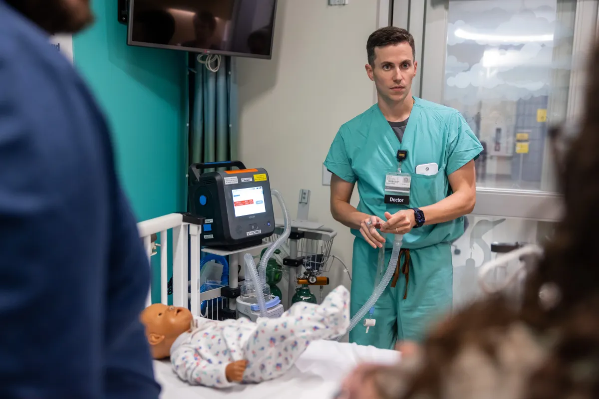 Daniel Hinds, MD NICU simulation