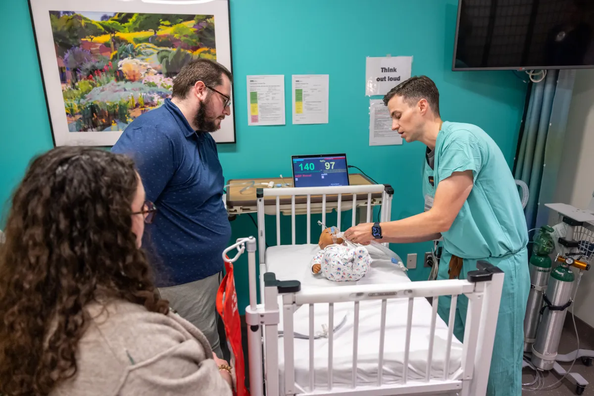 Daniel Hinds, MD NICU simulation