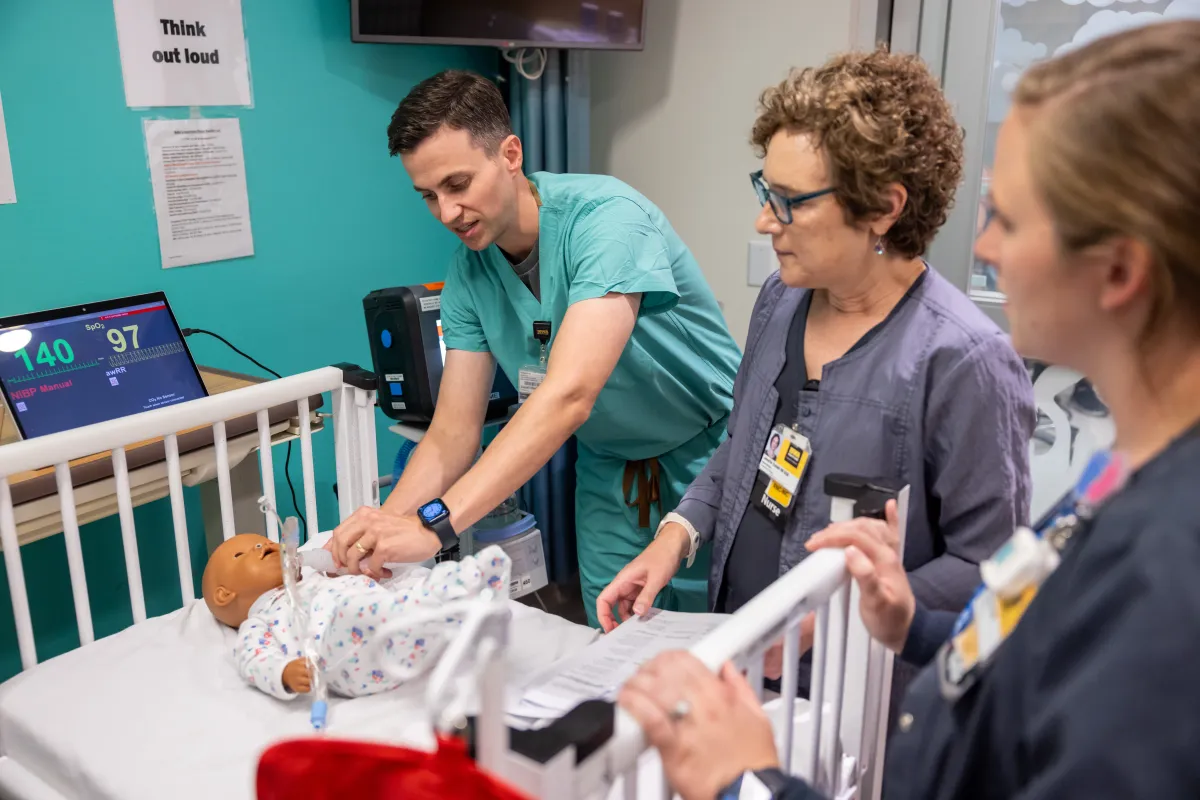 Daniel Hinds, MD NICU simulation