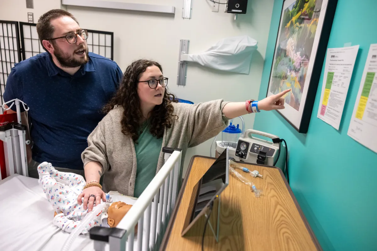 NICU trach simulation