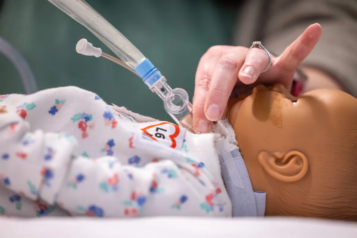 NICU trach simulation