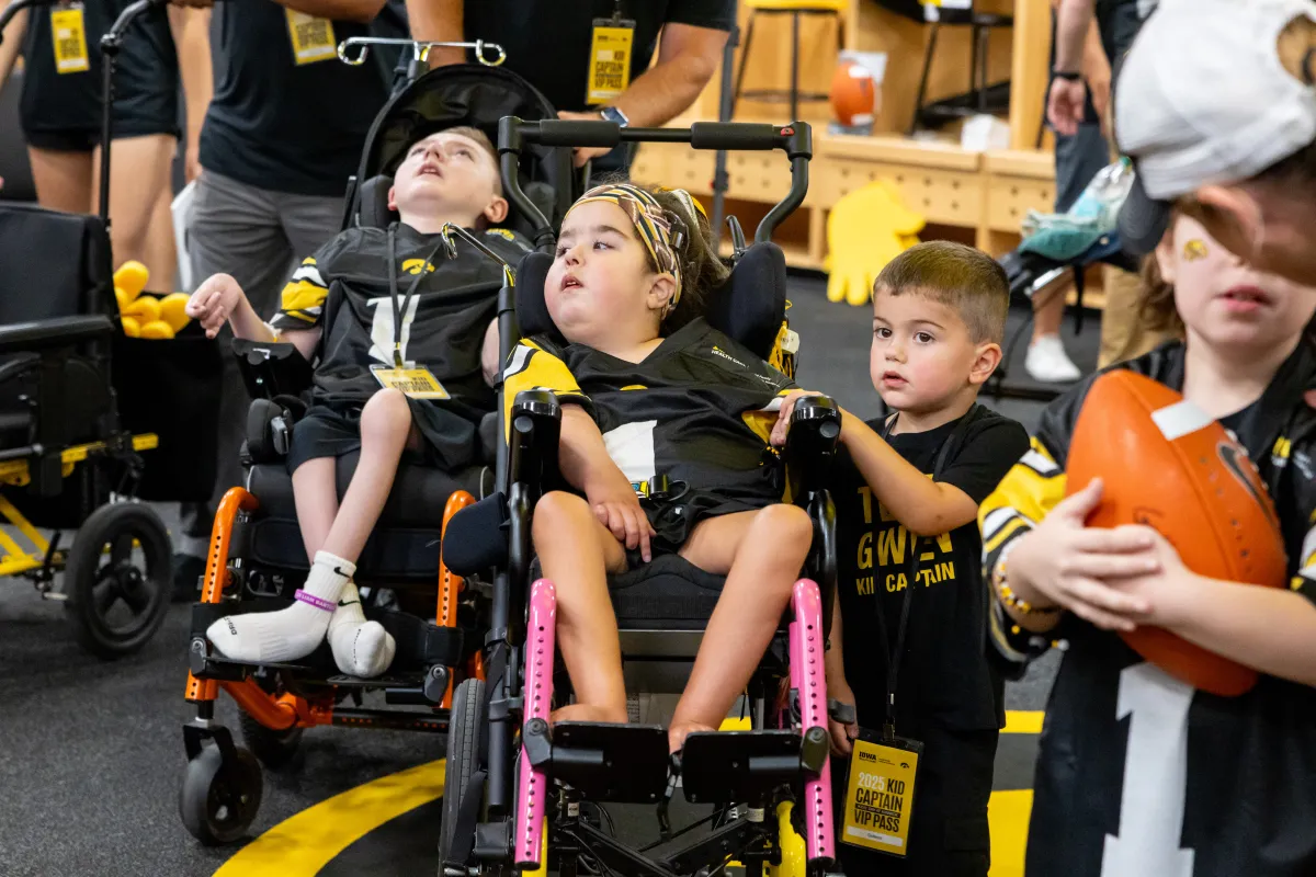 Kid Captain Gwendolyn Clouse on Kids Day