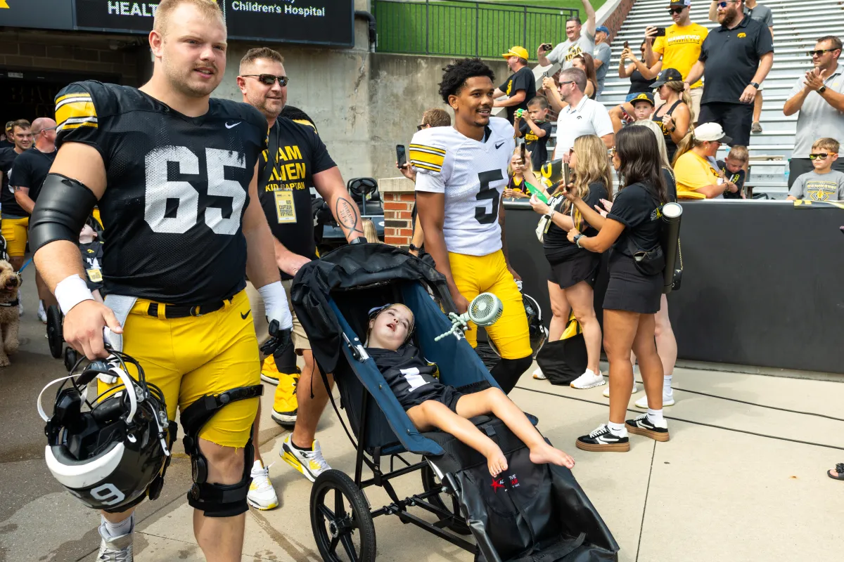 Kid Captain Gwendolyn Clouse on Kids Day