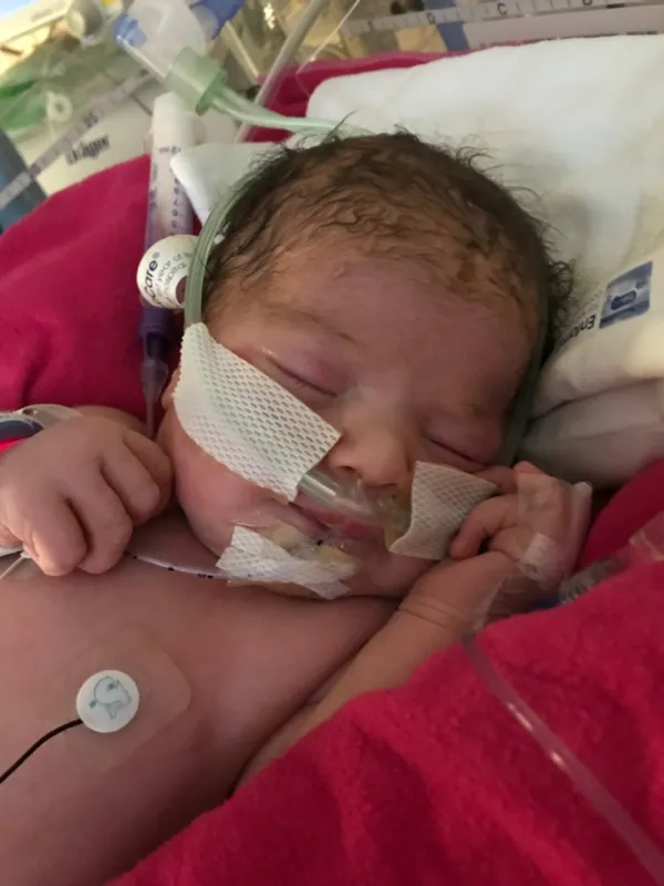 Kid Captain Gwendolyn Clouse as a baby