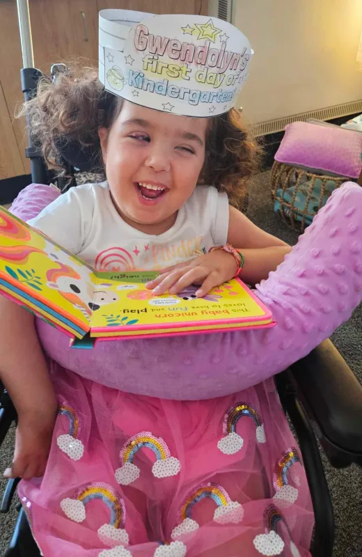 Kid Captain Gwendolyn Clouse