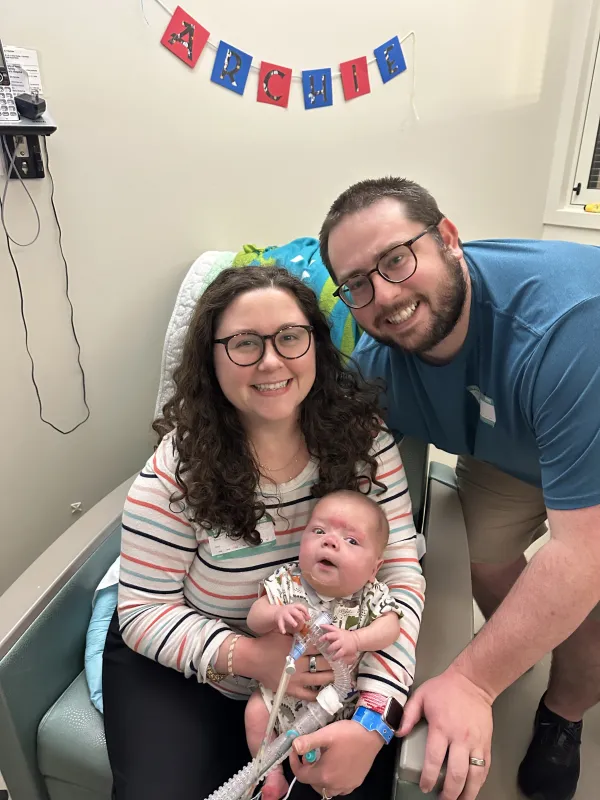 Archie Arens pediatric patient SFCH