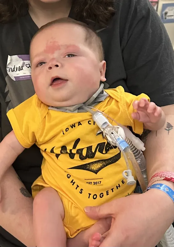 Archie Arens pediatric patient SFCH