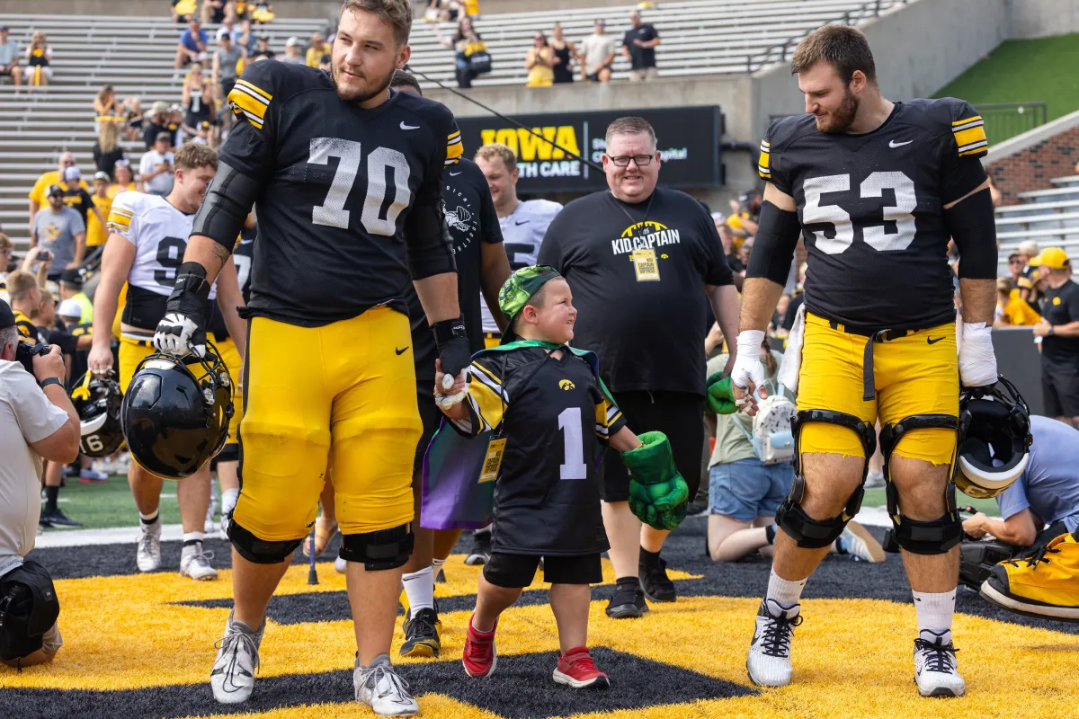 Kid Captain Micah Norby on Kids Day 2025