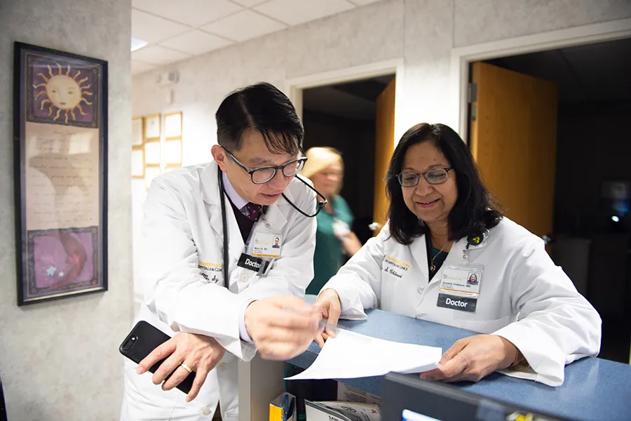 Cancer clinic at the Quad Cities, UI Health Care