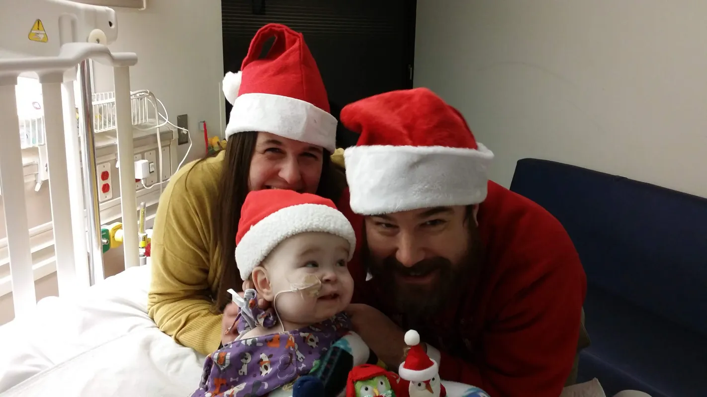 Kid Captain Millie Judge and parents