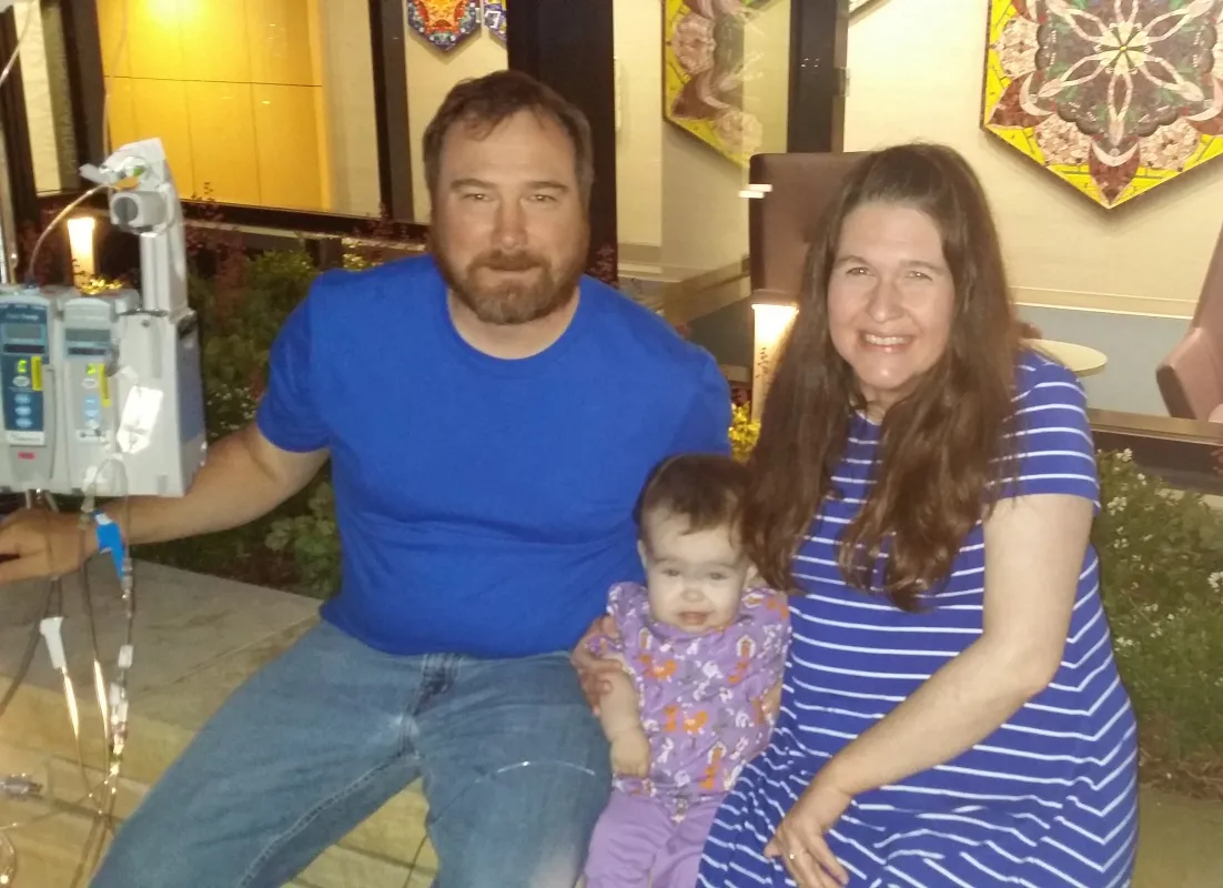 Kid Captain Millie Judge and parents