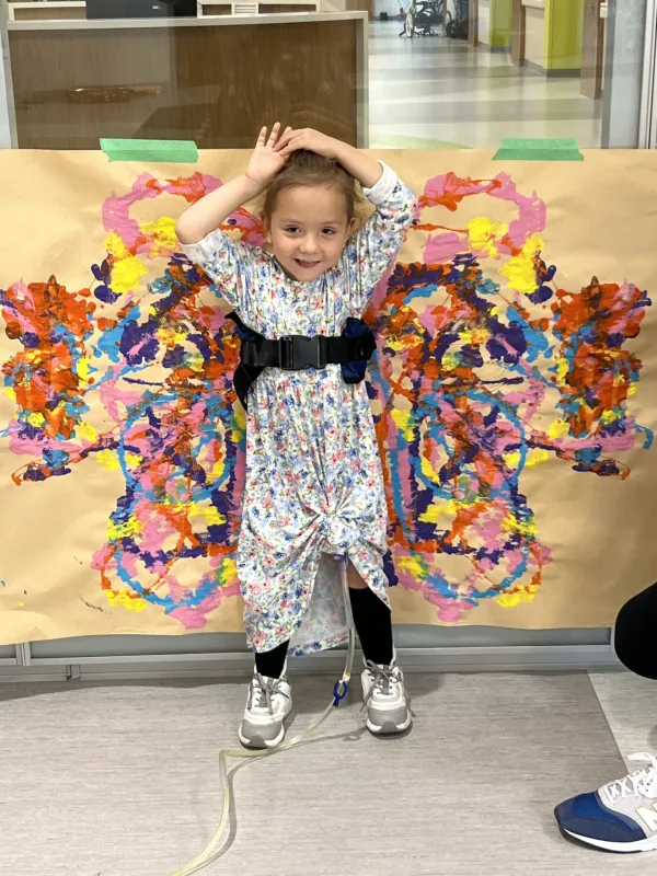 Reagan standing up on her own