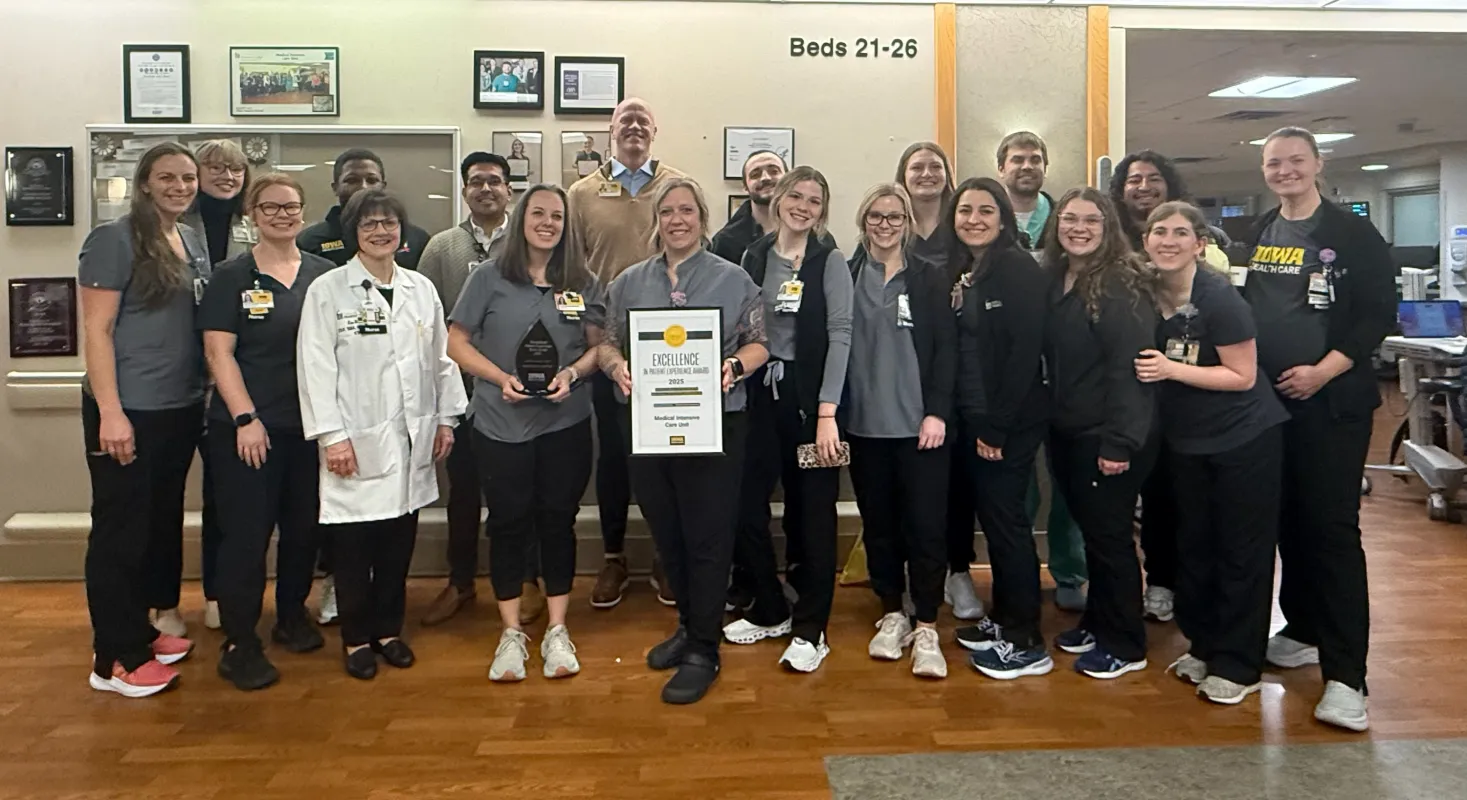 MICU team photo at MCU