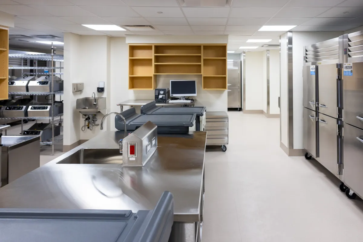 Workspace in Level 7 NICU Stead Family Children's Hospital