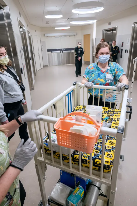 Level 7, Pediatric NICU Stead Family Children's Hospital expansion