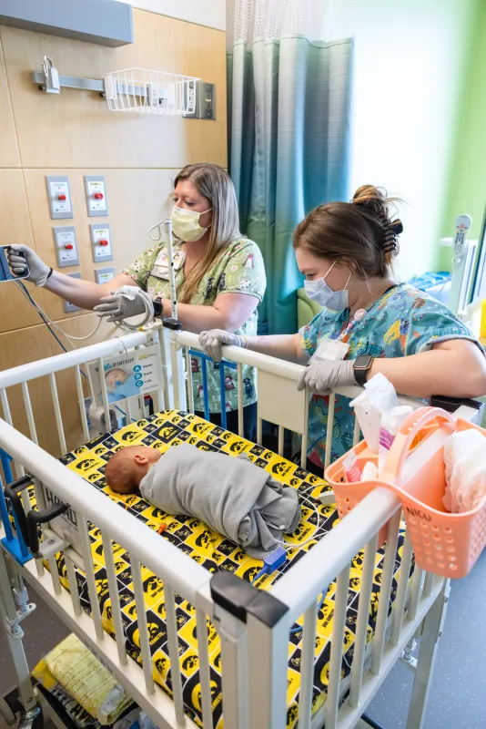 Level 7, Pediatric NICU Stead Family Children's Hospital expansion