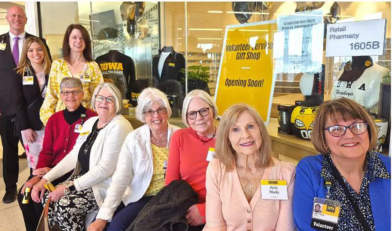 Group of smiling volunteers